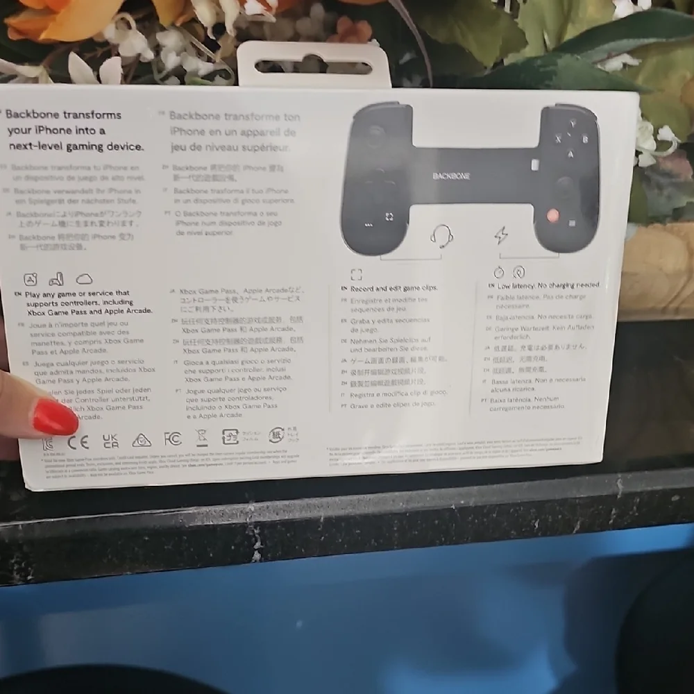 BACKBONE NWOT SEALED IN PLASTIC One Black Mobile Gaming Controller for iPhone